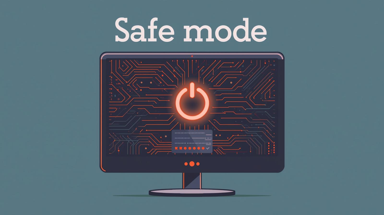 how to turn on computer in safe mode