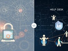 is cyber security better than help desk