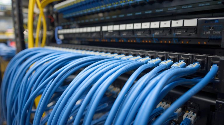Patch Panel Wire Management for IT Teams