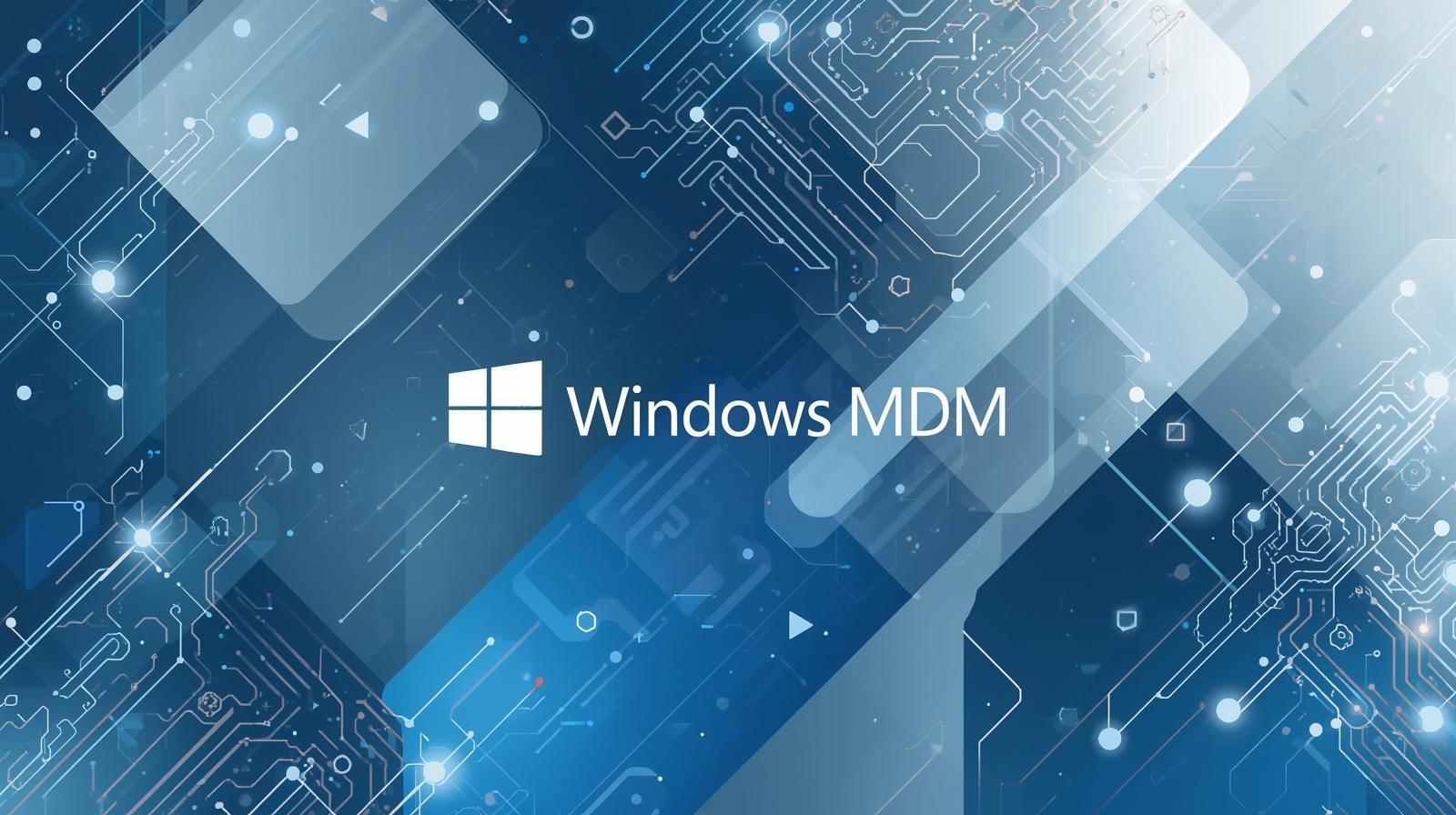 windows mdm
