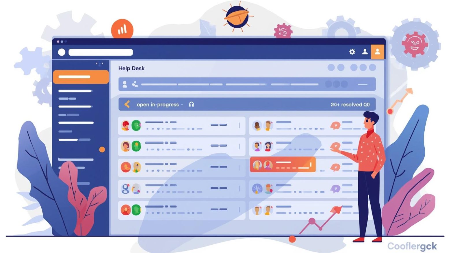 help desk ticketing system