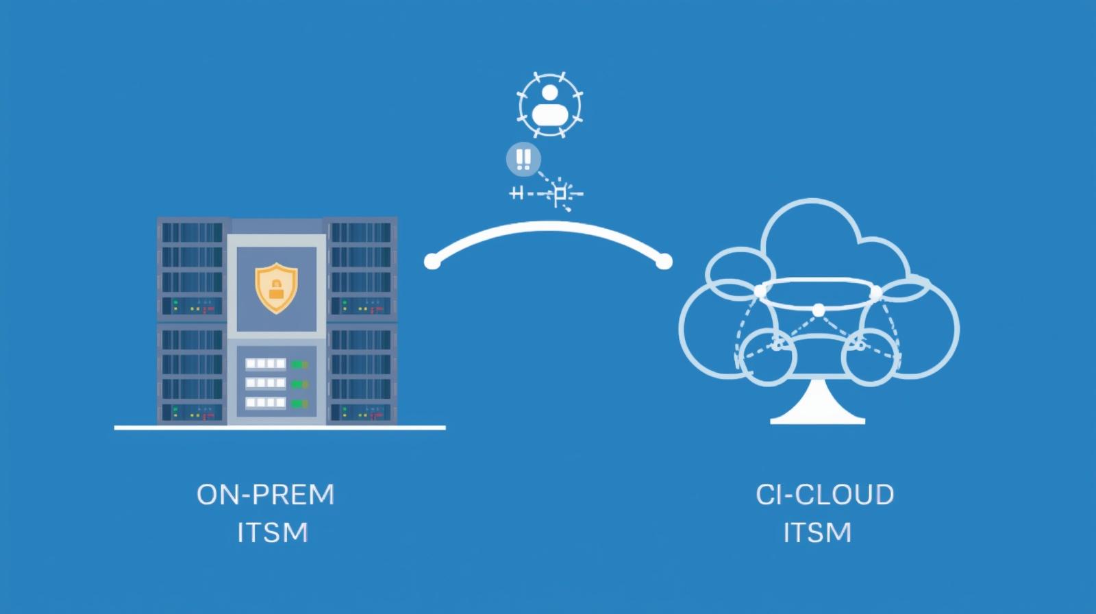 on prem vs cloud itsm