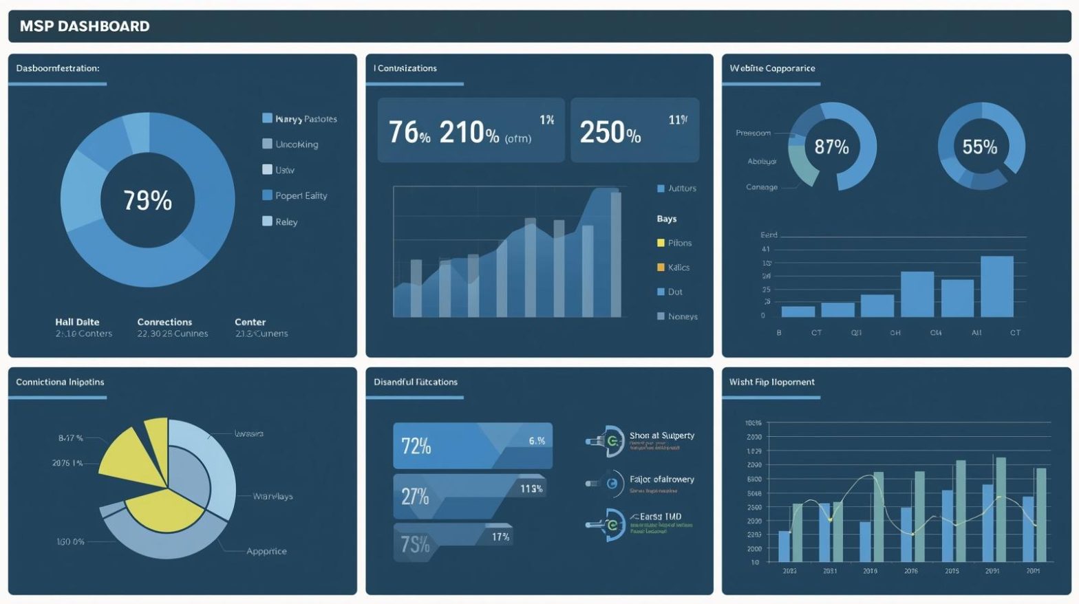 msp executive dashboards