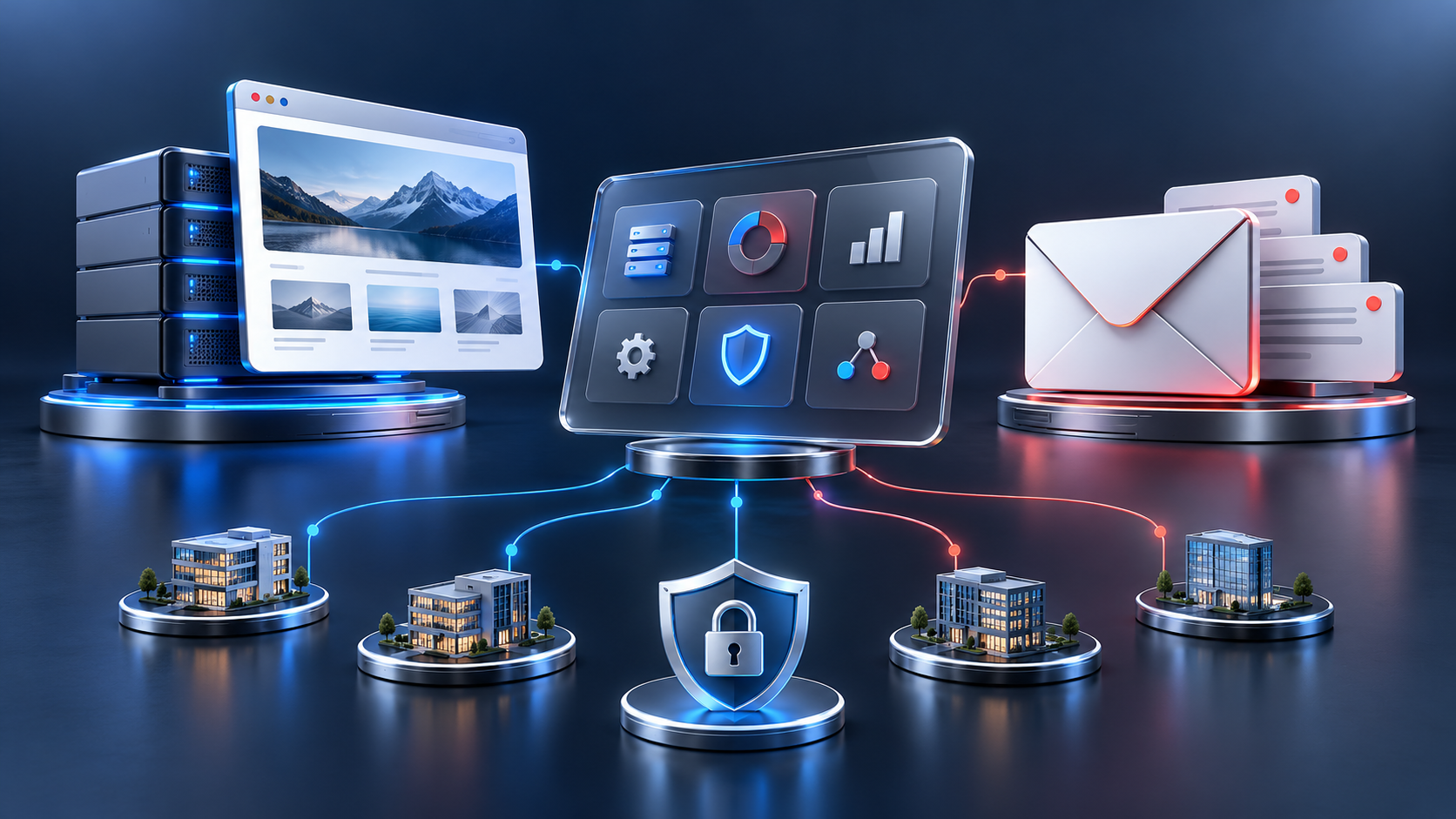 web hosting professional email